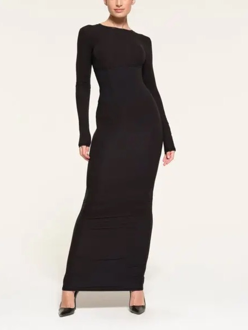 Skims Fits Everybody Corset Long Sleeve Dress sz S